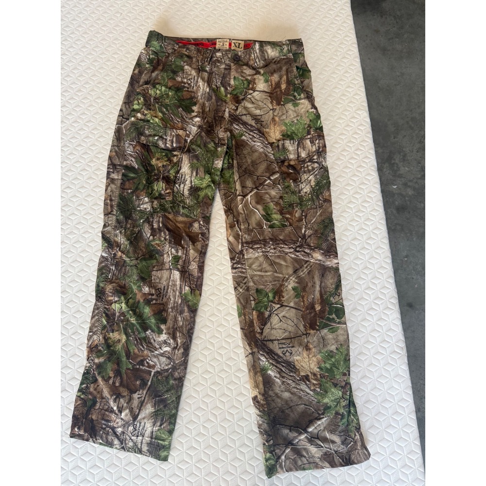 RedHead Realtree Xtra Green Camo Cargo Hunting Pants Mens XL Camouflage